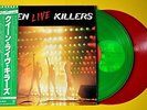 QUEEN LIVE KILLERS DOUBLE LP GREEN-RED VINYL  MADE JAPAN P-5567E Z2138