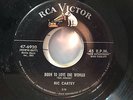 RIC CARTEY BORN TO LOVE ONE WOMAN RCA  ORIGINAL RARE VG+ ROCKABILLY 45