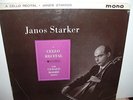 33CX 1700    JANOS STARKER    CELLO RECITAL   VERY RARE 1960 COLUMBIA ENG LP NM-