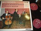 PHILIPS HIFI STEREO BEETHOVEN ROSTROPOVICH RICHTER CELLO SONATAS 835182/83 AY