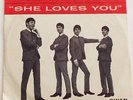 The Beatles  She Loves You  SWAN S-4152  Picture Sleeve & Vinyl  VG to VG+