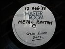 Gary Numan  METAL RHYTHM  LP MasterRoom Acetate
