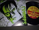 THE CRAMPS - VOODOO IDOLS poster sleeve BLACK VINYL [ HOT SPOT RECORDS ] rare 7