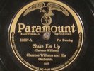 Clarence Williams and His Orchestra, Paramount 12587, EE+