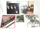 BEATLES ALBUMS - RED REVOLVER WITH THE BEATLES BEATLES FOR SALE + NOWHERE MAN EP