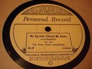 JAZZ GOLD COAST ORCH My Sweetie Turned Me Down COLUMBIA PERSONAL 81
