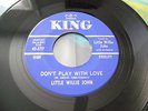 Rare LITTLE WILLIE JOHN Don't Play With Love Heaven All Around Me NM King 45 '63