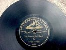 1902 VICTOR-MONARCH Gramophone Record #1193 SOUSA'S BAND Liberty Bell March 