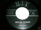 BOBBY BROOKS-WISE LIKE SOLOMON/LEROY JONES-HOLD WHAT YO