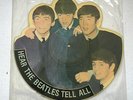 HEAR THE BEATLES TELL ALL SHAPED PICTURE DISC RECORD 1974