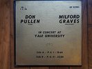 Avant-garde Jazz, Free Improvisation LP Don Pullen Milford Graves Nm- SAVOY