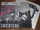James Chance Contortions - Live Aux Bains-Douches LP white art punk funk no wave