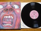 IN THE COURT OF THE CRIMSON KING LP 1970 UK ISLAND PINK 'i' A2B4 FRIPP YES ELP