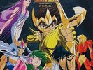 OST SANIT SEIYA IV LP w/Insert Masami Kurumada JAPAN ANIME