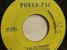 Mary Jane Hooper 1968 soul funk 45 I've Got Reasons / Teach Me on Power-Pac HEAR