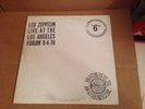 LED ZEPPELIN LIVE AT THE LOS ANGELES FORUM 9-4-70 RUBBER DUBBER RECORDS 70 007