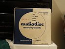 Seven Blank 6 1/2 inch Audiodisc recording Acetates - Mint
