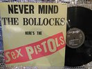 SEX PISTOLS never mind ORIG FRANCE LETTRE A AU DOS EXC+