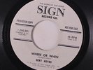 rare Soul 45 BERT KEYES where or when SIGN Hear