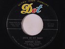 SANFORD CLARK: Usta Be My Baby / A Cheat 45 Rockabilly