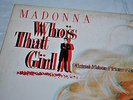 MADONNA - Misspressed LP BRAZIL ONLY  ========DIFERENT cd promo 7 45 12