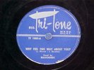 Rare Doo wop blues 78/Magichords-Billy Joyce/Tri Tone