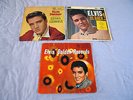 ELVIS PRESLEY - 3 x UK Vinyl LPs KING CREOLE Silver Spot/IS BACK/GOLDEN Red Seal