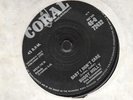 BUDDY HOLLY BABY I DON'T CARE 45 CORAL 72432 1958