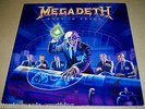 MEGADETH Rust In Peace + Inner VINYL LP ALBUM Capitol EST2132 Original 1990 - EX