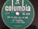 Teenagers Lymon Why Do Fools Fall In Love Shellac 10