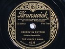 78 RPM -- The Jungle Band (Duke Ellington), Brunswick 6038, E+