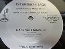 Hank Williams Jr, American Eagle Live Show rare Radio Promo 3 LP set