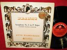 SAX 2351 NOTES STEREO UK BRAHMS SYMPHONY No.3 OTTO KLEMPERER NM