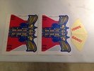 KISS LOVE GUN INSERTS ONLY. ++ UN-PUNCHED++ GREAT SHAPE. CLASSIC ROCK LP-RELATED