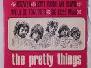 PRETTY THINGS: Rosalyn +3 45 (Australia, EP w/ PC 'backflaps' cover, disc close