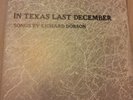 In texas laat December songs by Richard Dobson vinyl rare lp