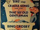 Bing Crosby Sings Cradle Song That Sly Old Gentleman 78 NM & Picture Sleeve Kids