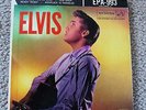 Record 45 RPM Elvis Presley RCA EPA-993 record & cover-in  nice condition