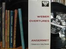DECCA SXL 2112- WEBER OVERTURES- ANSERMET- WBG, 1ED-ORIGINAL RECORDING BY/ BLUE