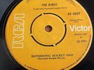 KINKS - Supersonic Rocket impos'ly rare INDIA prs misspelt as KINGS *MUST SEE*