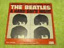 1964 The Beatles A Hard Days Night Album Record Vinyl Original UAL 3366