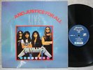METALLICA LIVE ...AND JUSTICE FOR ALL UNIQUE COVER 1991 LP W/INSERT + CARD Promo