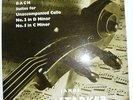 BACH cello suites solo 2 & 5 Janos STARKER 33cx 1515 - NEARMINT LP - TOP ITEM