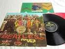 THE BEATLES. SGT PEPPER’S. 1ST PRESS MONO. ORIGINAL INNER & CUT-OUT INSERT. EX+