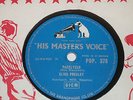 ELVIS PRESLEY. PARALYZED. HMV POP 378 (HARD TO FIND 78).