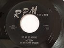 PAT CUPP DO ME NO WRONG ORIGINAL RARE and GREAT ROCKABILLY 45 VG+ RPM