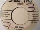 JIMMY ELLEDGE Sad Town SOUND-TOWN 45 RARE Texas Northern Soul