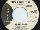 Hear - Rare Northern Soul 45 - The Esquires - How Could It Be - Bunky #7756 - M-