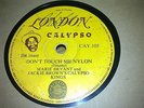 MARIE BRYANT & JACKIE BROWNS CALYPSO KINGS DON'T TOUCH ME NYLON LONDON CALYPSO