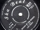 LEE PERRY/SKINHEAD REGGAE/SKA BEAT JB212/WISHES OF THE WICKED - HOLD DOWN..RARE